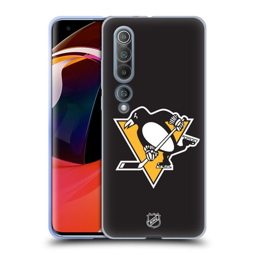 NHL Pittsburgh Penguins Plain Soft Gel Case for Xiaomi Mi 10 5G / Mi 10 Pro 5G