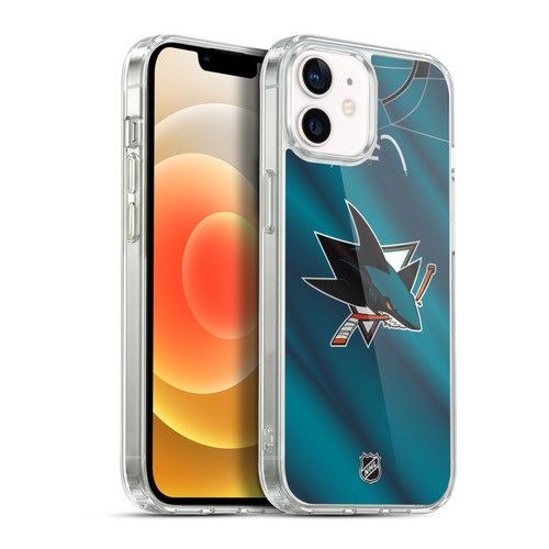 NHL San Jose Sharks Jersey Soft Gel Case for Apple iPhone 12 / iPhone 12 Pro & MagSafe