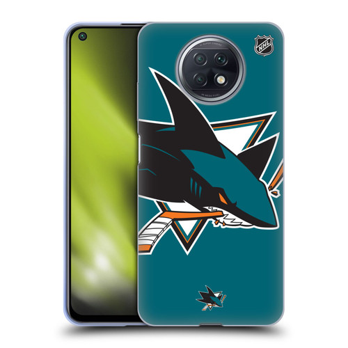 NHL San Jose Sharks Oversized Soft Gel Case for Xiaomi Redmi Note 9T 5G