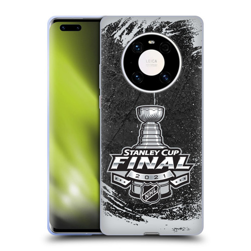 NHL 2021 Stanley Cup Final Distressed Soft Gel Case for Huawei Mate 40 Pro 5G