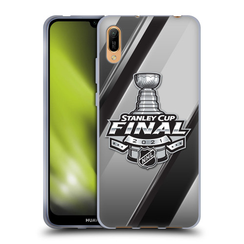 NHL 2021 Stanley Cup Final Stripes 2 Soft Gel Case for Huawei Y6 Pro (2019)