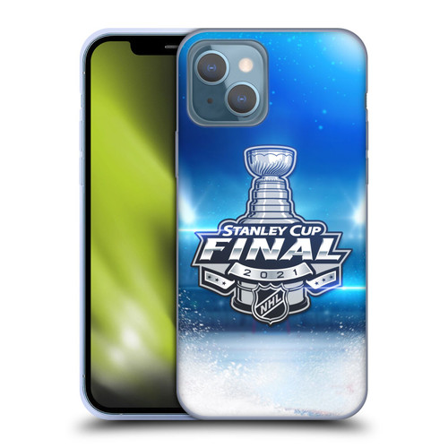 NHL 2021 Stanley Cup Final Stadium Soft Gel Case for Apple iPhone 13