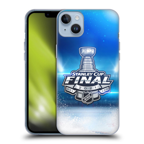 NHL 2021 Stanley Cup Final Stadium Soft Gel Case for Apple iPhone 14 Plus