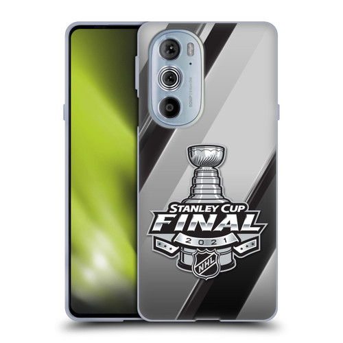 NHL 2021 Stanley Cup Final Stripes 2 Soft Gel Case for Motorola Edge X30