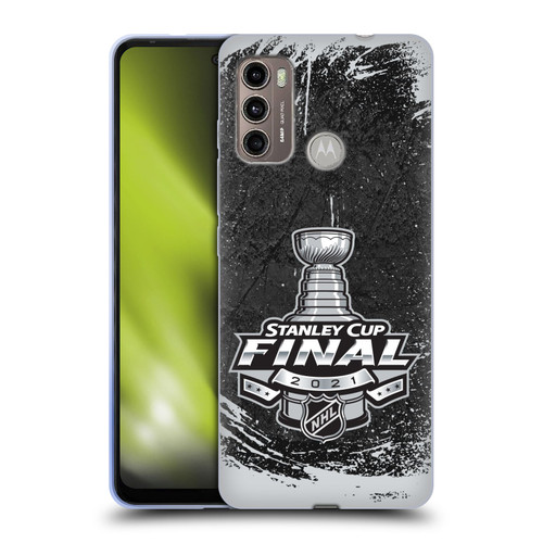 NHL 2021 Stanley Cup Final Distressed Soft Gel Case for Motorola Moto G60 / Moto G40 Fusion