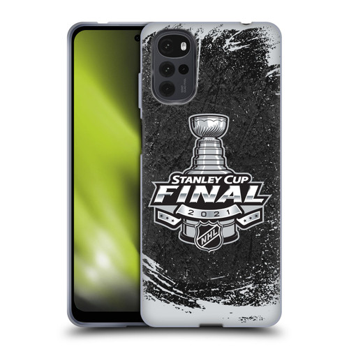 NHL 2021 Stanley Cup Final Distressed Soft Gel Case for Motorola Moto G22