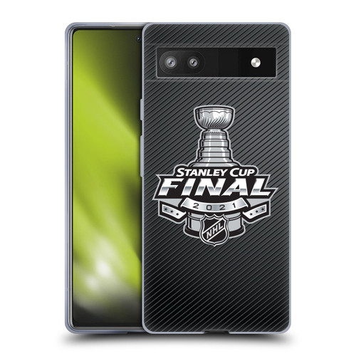 NHL 2021 Stanley Cup Final Stripes Soft Gel Case for Google Pixel 6a