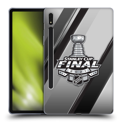 NHL 2021 Stanley Cup Final Stripes 2 Soft Gel Case for Samsung Galaxy Tab S8