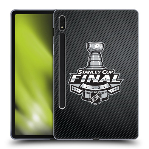 NHL 2021 Stanley Cup Final Stripes Soft Gel Case for Samsung Galaxy Tab S8