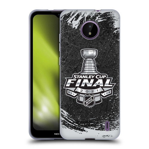NHL 2021 Stanley Cup Final Distressed Soft Gel Case for Nokia C10 / C20