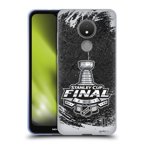 NHL 2021 Stanley Cup Final Distressed Soft Gel Case for Nokia C21