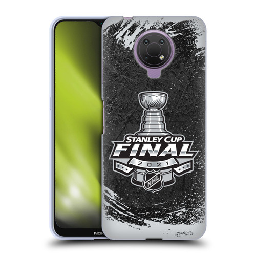 NHL 2021 Stanley Cup Final Distressed Soft Gel Case for Nokia G10
