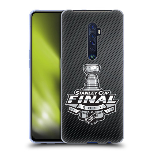 NHL 2021 Stanley Cup Final Stripes Soft Gel Case for OPPO Reno 2