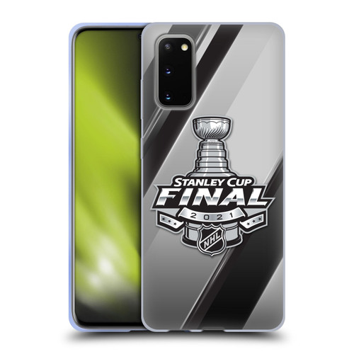NHL 2021 Stanley Cup Final Stripes 2 Soft Gel Case for Samsung Galaxy S20 / S20 5G