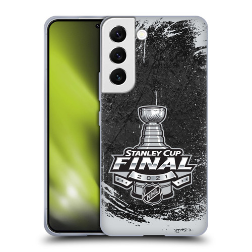 NHL 2021 Stanley Cup Final Distressed Soft Gel Case for Samsung Galaxy S22 5G
