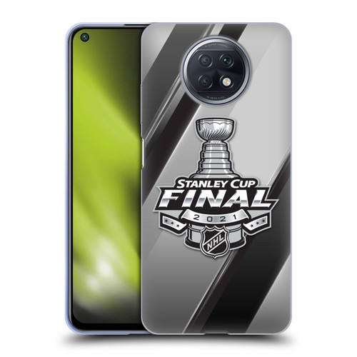 NHL 2021 Stanley Cup Final Stripes 2 Soft Gel Case for Xiaomi Redmi Note 9T 5G