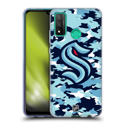 NHL Seattle Kraken Camouflage Soft Gel Case for Huawei P Smart (2020)