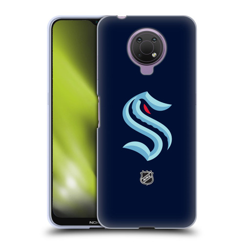 NHL Seattle Kraken Plain Soft Gel Case for Nokia G10