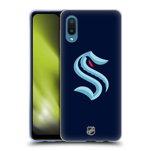 NHL Seattle Kraken Plain Soft Gel Case for Samsung Galaxy A02/M02 (2021)