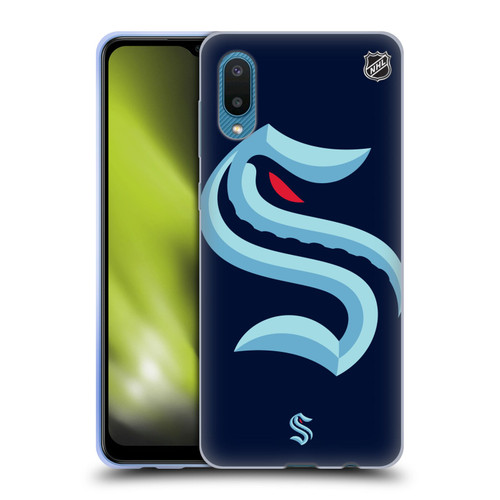 NHL Seattle Kraken Oversized Soft Gel Case for Samsung Galaxy A02/M02 (2021)