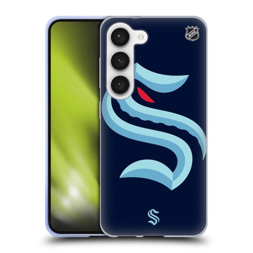 NHL Seattle Kraken Oversized Soft Gel Case for Samsung Galaxy S23 5G