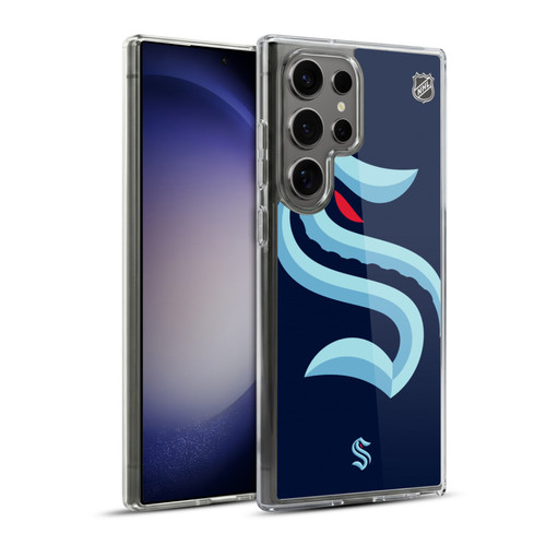 NHL Seattle Kraken Oversized Soft Gel Case for Samsung Galaxy S23 Ultra 5G