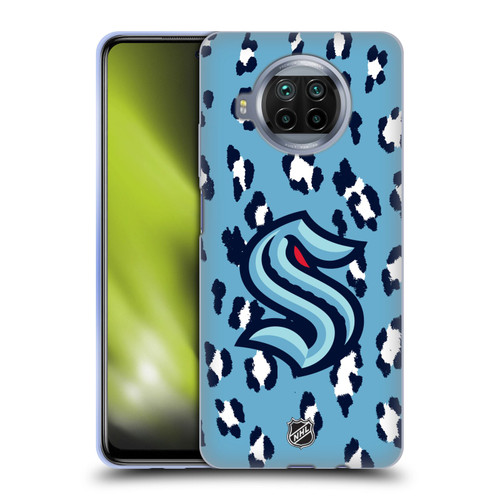 NHL Seattle Kraken Leopard Patten Soft Gel Case for Xiaomi Mi 10T Lite 5G