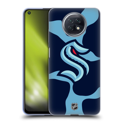 NHL Seattle Kraken Cow Pattern Soft Gel Case for Xiaomi Redmi Note 9T 5G