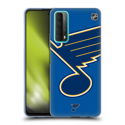 NHL St Louis Blues Oversized Soft Gel Case for Huawei P Smart (2021)
