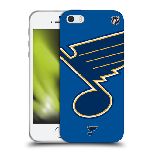 NHL St Louis Blues Oversized Soft Gel Case for Apple iPhone 5 / 5s / iPhone SE 2016