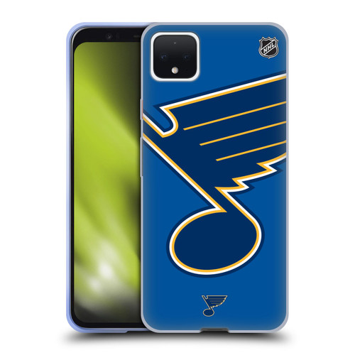 NHL St Louis Blues Oversized Soft Gel Case for Google Pixel 4 XL