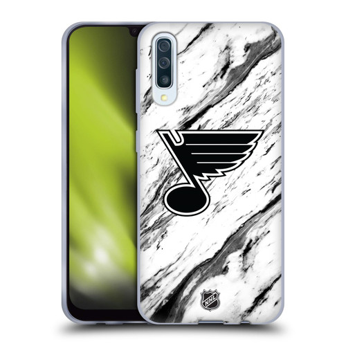 NHL St Louis Blues Marble Soft Gel Case for Samsung Galaxy A50/A30s (2019)