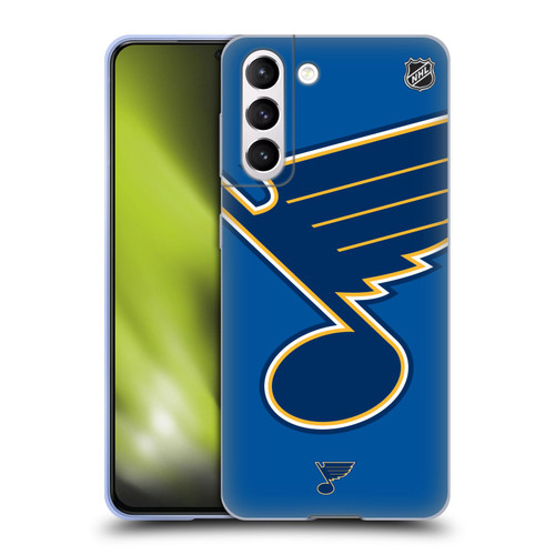 NHL St Louis Blues Oversized Soft Gel Case for Samsung Galaxy S21 5G & MagSafe