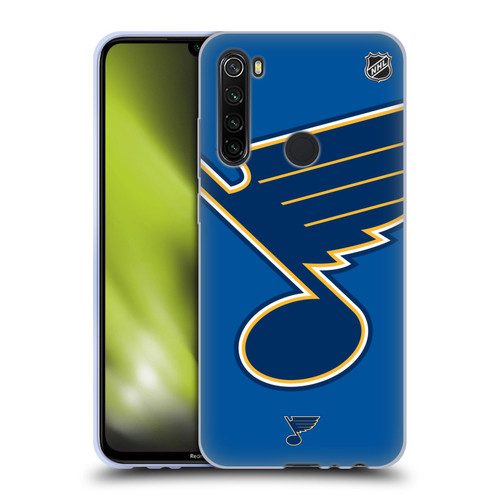 NHL St Louis Blues Oversized Soft Gel Case for Xiaomi Redmi Note 8T