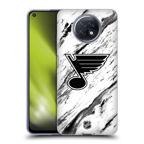 NHL St Louis Blues Marble Soft Gel Case for Xiaomi Redmi Note 9T 5G