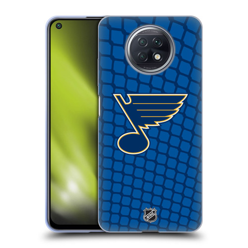 NHL St Louis Blues Net Pattern Soft Gel Case for Xiaomi Redmi Note 9T 5G