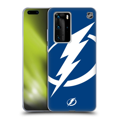 NHL Tampa Bay Lightning Oversized Soft Gel Case for Huawei P40 Pro / P40 Pro Plus 5G