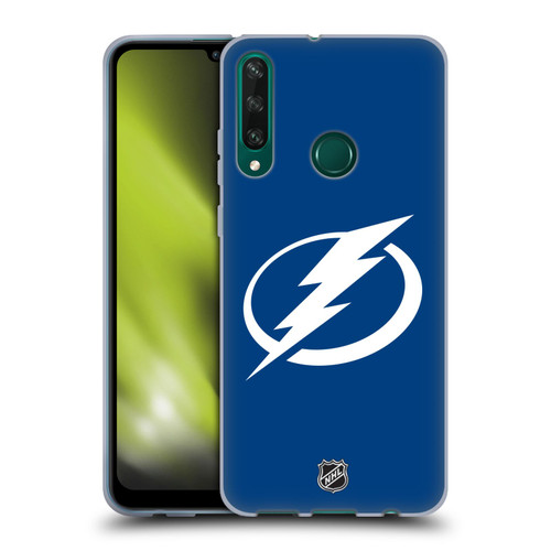 NHL Tampa Bay Lightning Plain Soft Gel Case for Huawei Y6p