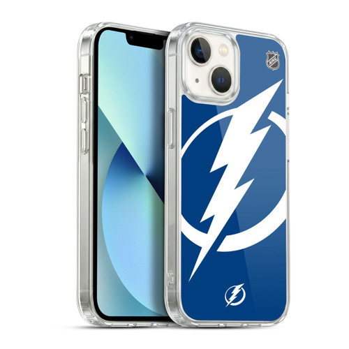 NHL Tampa Bay Lightning Oversized Soft Gel Case for Apple iPhone 13