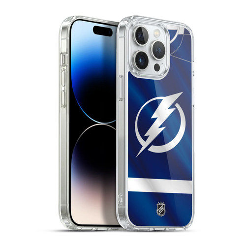 NHL Tampa Bay Lightning Jersey Soft Gel Case for Apple iPhone 13 Pro Max