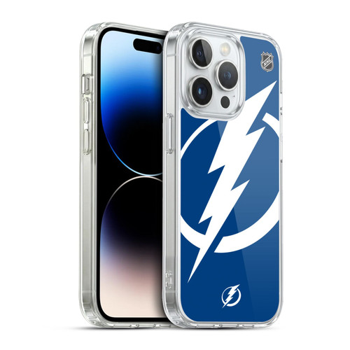 NHL Tampa Bay Lightning Oversized Soft Gel Case for Apple iPhone 13 Pro