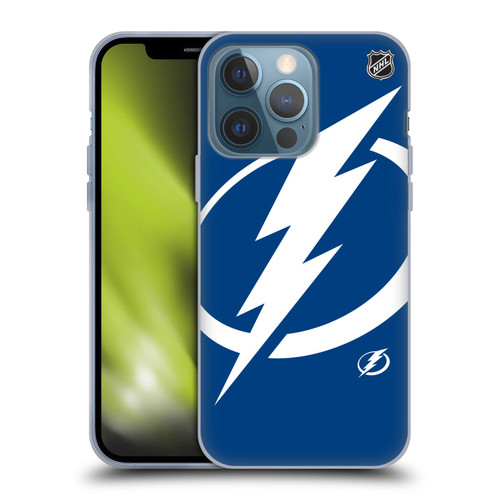 NHL Tampa Bay Lightning Oversized Soft Gel Case for Apple iPhone 13 Pro