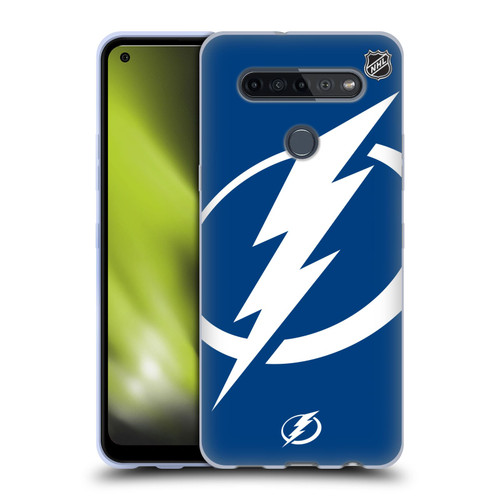 NHL Tampa Bay Lightning Oversized Soft Gel Case for LG K51S