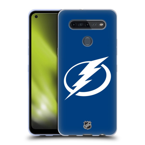 NHL Tampa Bay Lightning Plain Soft Gel Case for LG K51S