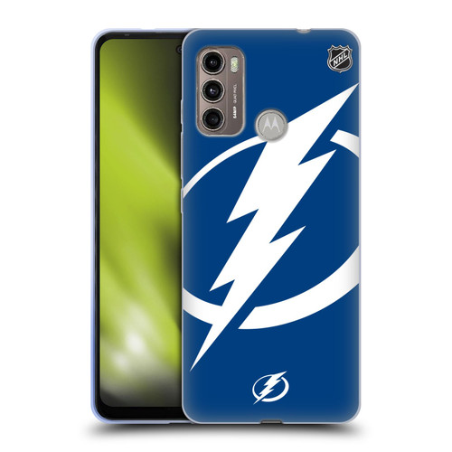 NHL Tampa Bay Lightning Oversized Soft Gel Case for Motorola Moto G60 / Moto G40 Fusion