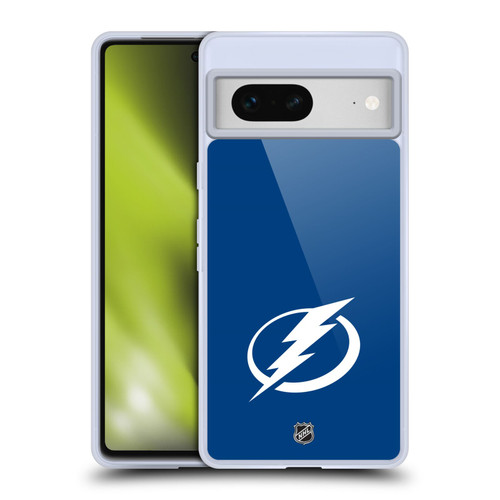 NHL Tampa Bay Lightning Plain Soft Gel Case for Google Pixel 7