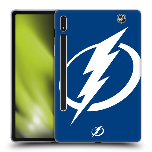 NHL Tampa Bay Lightning Oversized Soft Gel Case for Samsung Galaxy Tab S8