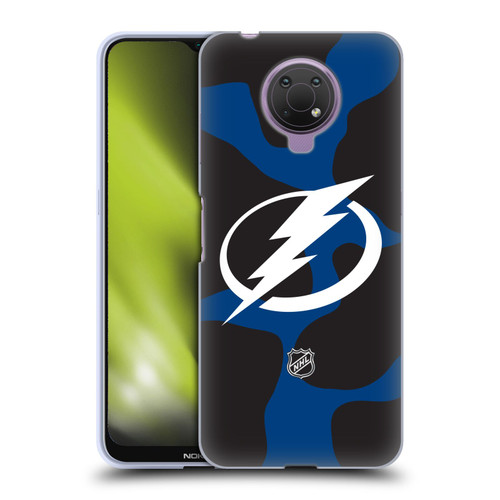 NHL Tampa Bay Lightning Cow Pattern Soft Gel Case for Nokia G10