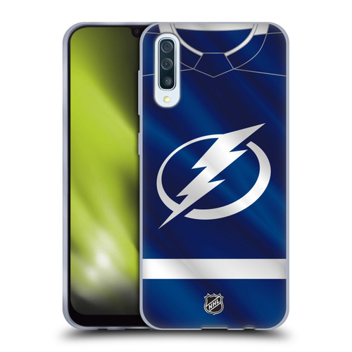 NHL Tampa Bay Lightning Jersey Soft Gel Case for Samsung Galaxy A50/A30s (2019)