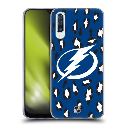 NHL Tampa Bay Lightning Leopard Patten Soft Gel Case for Samsung Galaxy A50/A30s (2019)